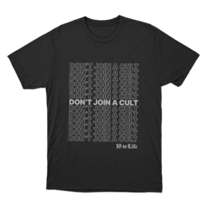 Annie Elise Anti Cult Club Dont Join A Cult Unisex T Shirt Black