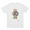 True Crime Bear Unisex T Shirt White